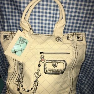 Harajuku Lovers Canvas Tote Shoulder Bag